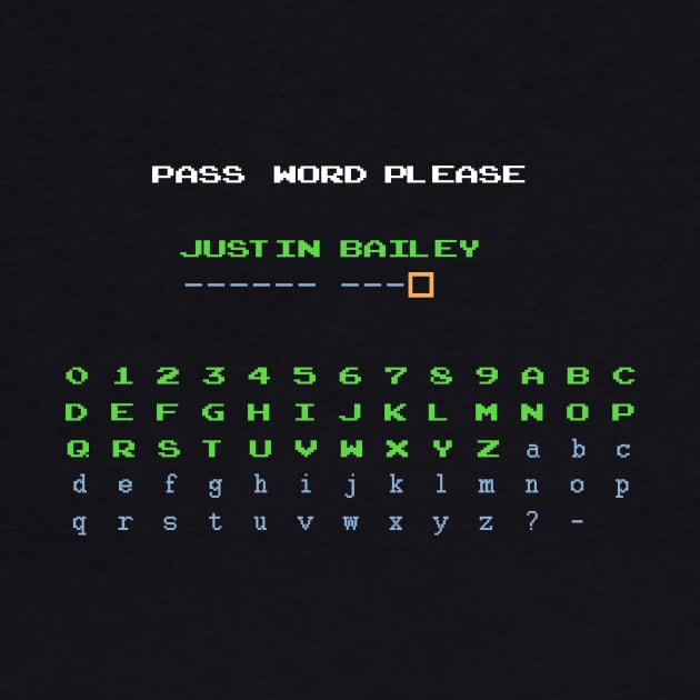 Metroid - Justin Bailey Password by mattographer